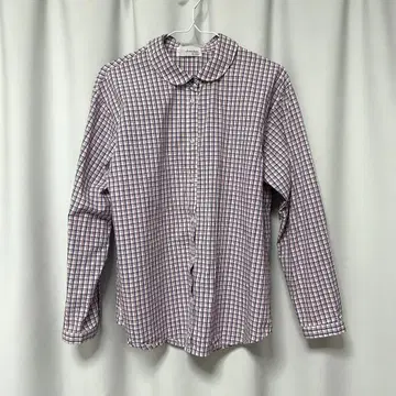 앰비덱스 chambre de charme 체크 무늬 셔츠