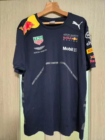 푸마 puma 레드불 반팔 드라이 redbull 2018년 티셔츠