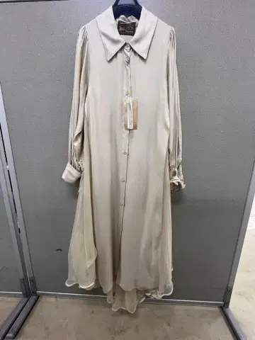 새상품 BELLE VINTAGE 베이지 롱 원피스 프리 사이즈