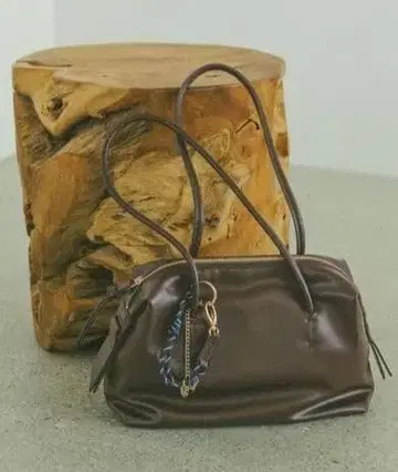 GLOBAL WORK 스페경 참 포함 보스턴 백 (브라운58)