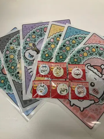 치이카와 세븐일레븐 오리지널 A4 클리어 파일 전 6종 캔 거울 전 6종