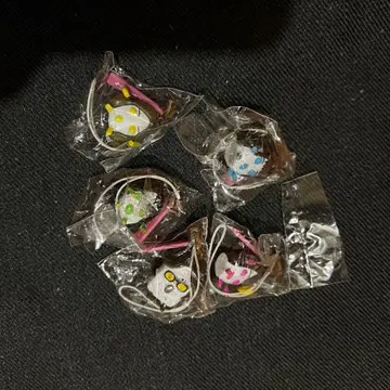 AKB 푸쵸 스트랩 미개봉 5개 세트