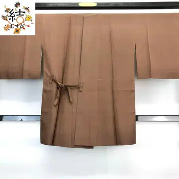 MK-1187 도중착 무지 짙은 브라운 크레이프 원단