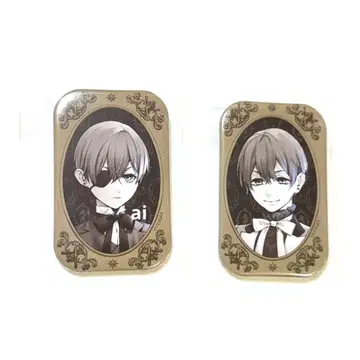 흑집사 Black Label 캔뱃지 Rich Black 시엘 도련님