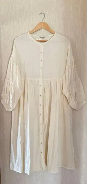 사만사 모스2 해링본 개더 원피스