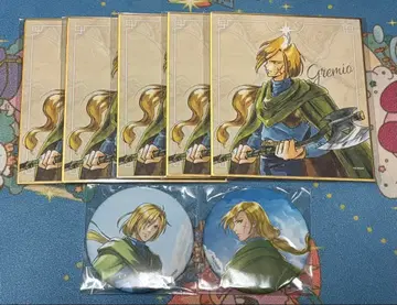 환상수호전 제비뽑기당 그레미오 색지 캔뱃지