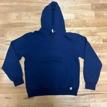 90년대 러셀 후드 부착 후드티 네이비 M 사이즈