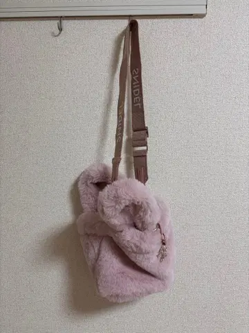 snidel 퍼 숄더백