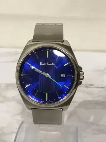 [현상품] Paul Smith 파란색 아날로그 시계 740