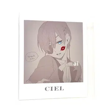 흑집사 Black Label 트레이딩 사진풍 카드 시엘