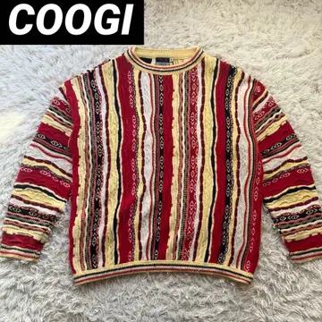 COOGI 쿠지 3D 니트 스웨터