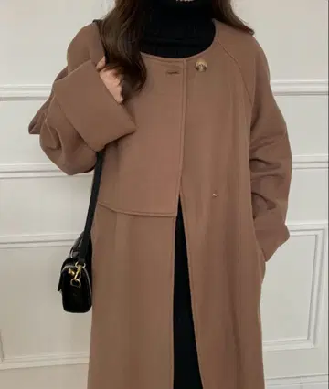 새상품급 롱 코트 허리 벨트 포함