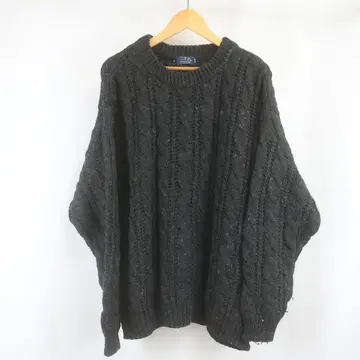 VINTAGE 이탈리아제 californian 아란 니트 스웨터