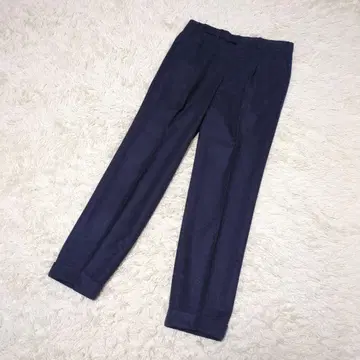 새상품급 투모로우랜드 필그림 발베라 플란넬 슬랙스 44