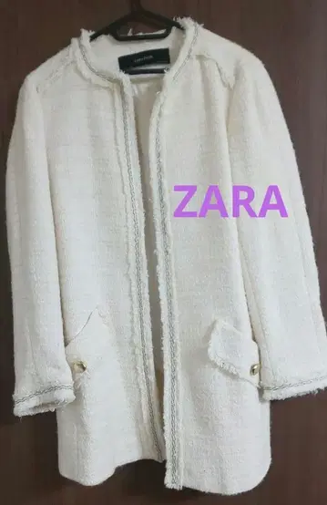새상품 ZARA BASIC 노카라 자켓