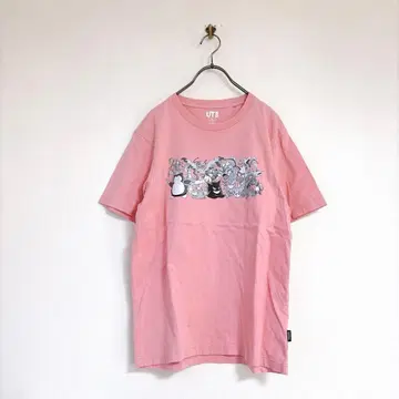 [ UNIQLO ] 유니클로 (M) 반팔 T셔츠 프린트 포켓몬 캐릭터