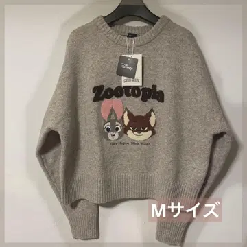 시마무라 주토피아 니트 스웨터 풀오버 M 사이즈