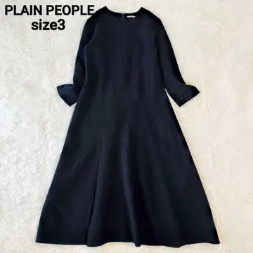 PLAIN PEOPLE 플레인피플 울 원피스 플레어 롱