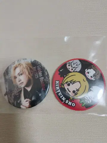 골든 폭격기 투어 파이널 키류인 쇼 캔뱃지 미사용 새상품