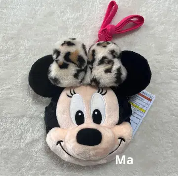 디즈니 미니 숄더백 레오파드 무늬 레오파드