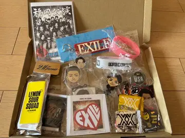 EXILE 회장 한정판 키링 오라쿠인 클리어 실리콘 블레스 스티커