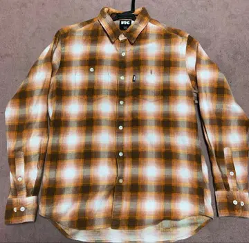 FTC 체크 무늬 플란넬 셔츠 M 사이즈