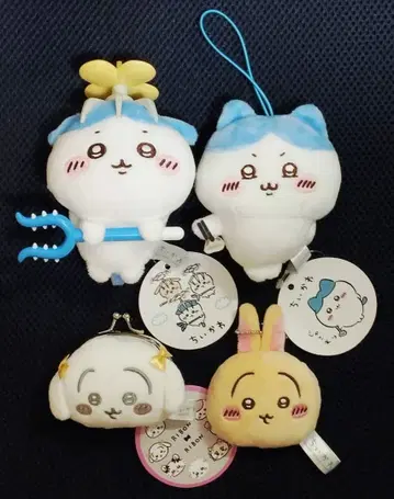 치이카와 봉제 인형 하치와레 토끼 묶음 판매 4개