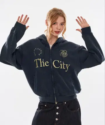 wish forever 지퍼 후드티