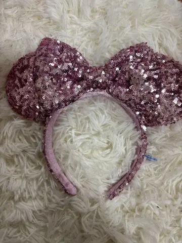 도쿄 디즈니 리조트 스팽글 머리띠