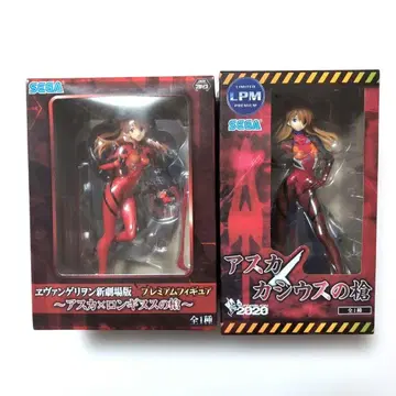 에반게리온 아스카 카시우스의 창 & 롱기누스의 창 피규어 2체