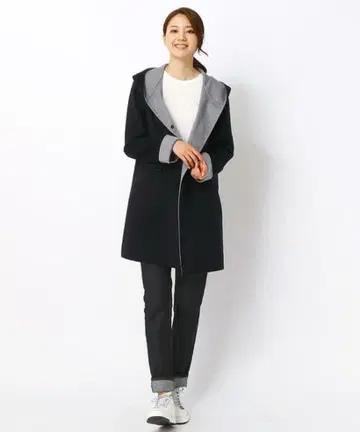 [ 클리닝 완료 ] 후디드 코트 9호 (M 사이즈)