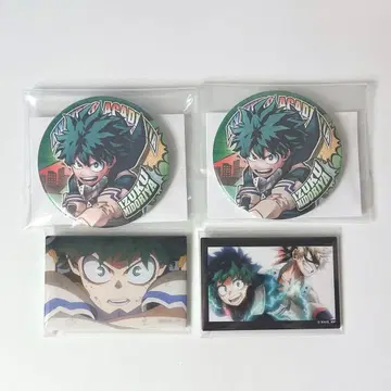 히로아카 미도리야 이즈쿠 캔뱃지