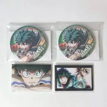 히로아카 미도리야 이즈쿠 캔뱃지