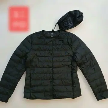 UNIQLO 울트라 라이트 다운 자켓 블랙 여성용 M