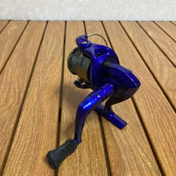 LUNKER 1000 스피닝 릴 청색 메탈릭 계류 낚시 라이트 솔트