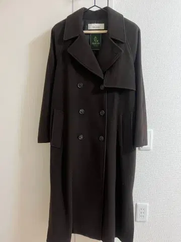 멜란지 코트 울