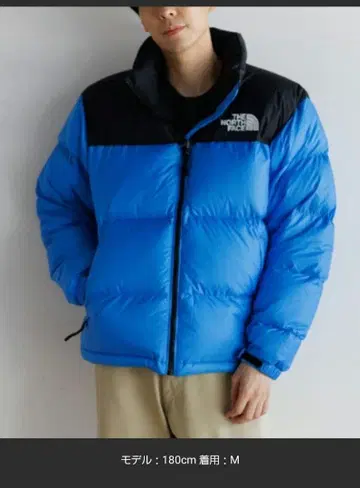 THE NORTH FACE 다운 자켓 M 파랑/블랙