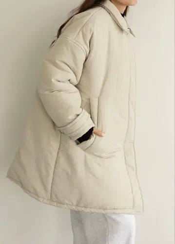 CAVEZA ROSSO Puffy Midi Coat 퍼피 미디 코트