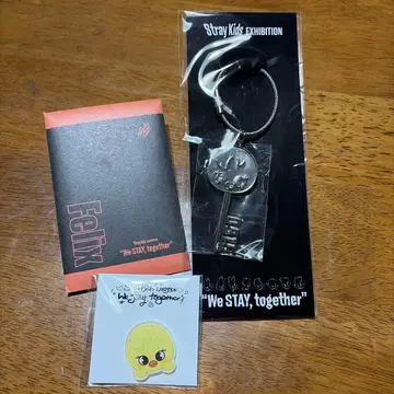 Stray Kids Exhibition Felix 굿즈 세트 3점