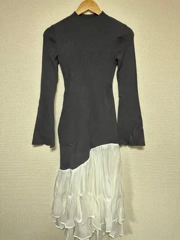 anuans 도킹 니트 원피스