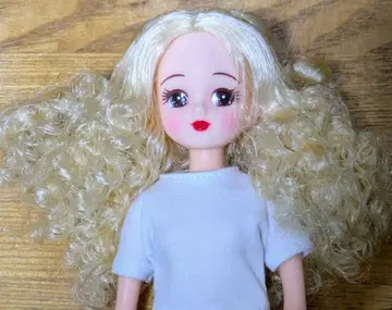 리카짱 캐슬 인형 본체 금발 컬