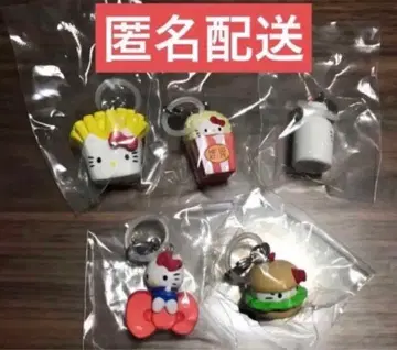 헬로키티 아메리칸 디자인 메지루시 액세서리 전 5종 컴플리트 세트