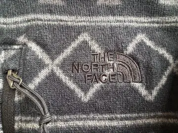 THE NORTH FACE 플리스 풀오버 블랙 하프 지그