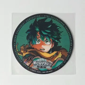 히로아카 원화전 미도리야 이즈쿠 카페 코스터