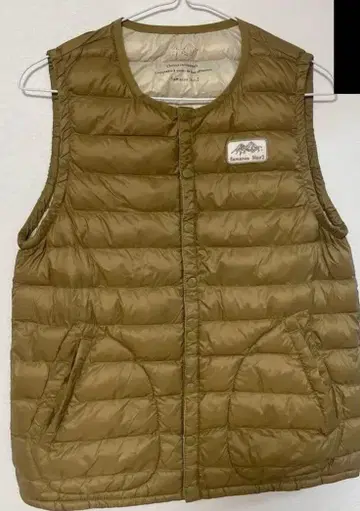 새상품급 사만사 모스모스 퀼팅 베스트