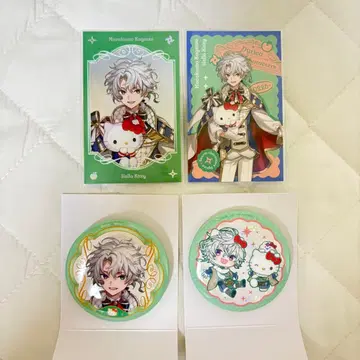 무라쿠모 카게츠 폴라로이드 캔뱃지 세트