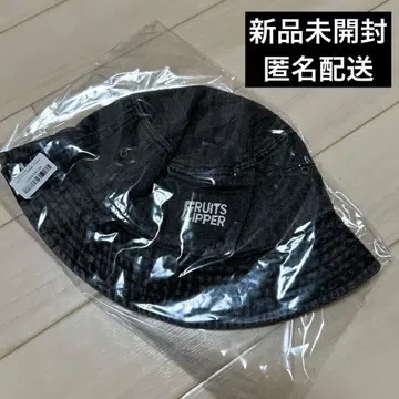 FRUITS ZIPPER 버킷 햇 BLACKDENIM 온라인 한정판