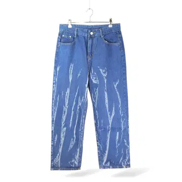 Vintage design breach denim