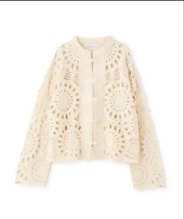 ETORE TOKYO 자수 니트 자켓