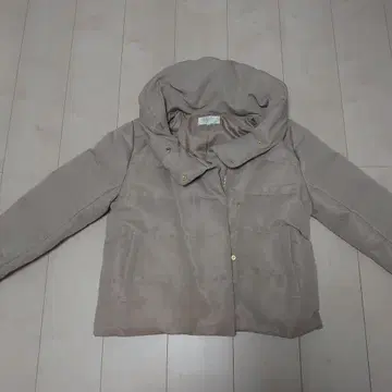 BEAMS HEART 베이지 다운 자켓 M